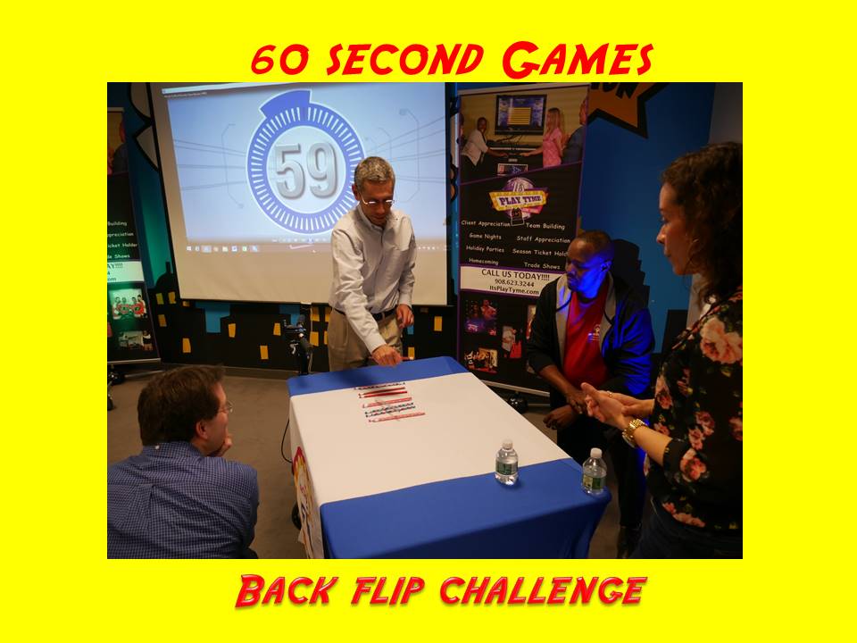 PwC Client Appreciation Event - Back Flip Challenge